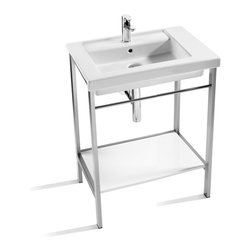 Estructura base lavabo Prisma | ROCA - Vanity Tops And Side Splashes