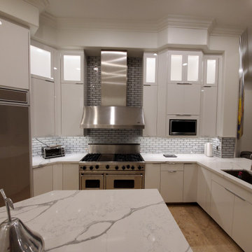 Modern Kitchen Remodel Done With Cabinet Refacing