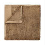 blomus - Riva Organic Terry Cloth Sauna Towel 39X79", Tan - The blomus RIVA Organic Terry Sauna Towel 39 x 79 is natural, gentle and ecological. The highest quality cotton yarns are being used in the weaving. The certificate "Global Organic Textile Standard" (GOTS) guarantees the ecological production of the cotton and manufacturing of the towel. 700 grams/m2. Fine border trim.