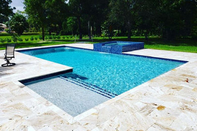 Example of a pool design in Miami