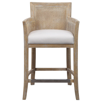 Uttermost Encore Counter Stool, Natural