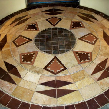Front entry tileArt