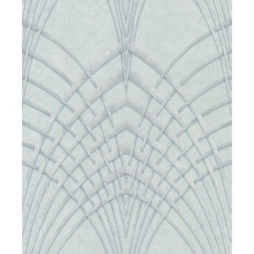 Structures Textured Wallpaper, Arches, 32252, Gray, One Roll