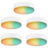 DALS Lighting Smart RGB-CCT Under Cabinet Puck Kit, 5-Pack