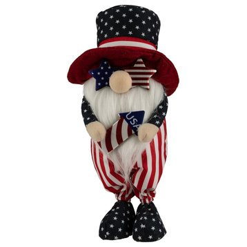 12.25" Patriotic Rocket 4th of July Americana Gnome