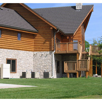 Luxury Log Home