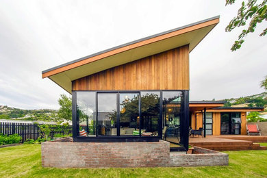 Contemporary home design in Christchurch.