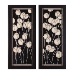 www.essentialsinside.com: abstract blossum, wall art - Artwork