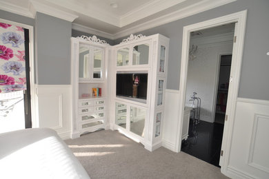 Home theater - traditional home theater idea in Las Vegas