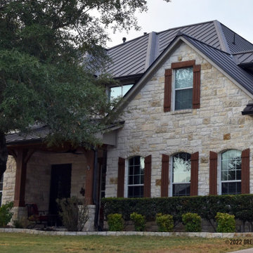 Standing Seam in Dark Bronze