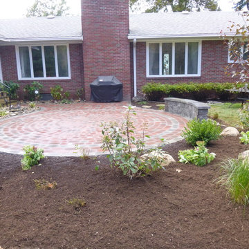 Lakewood NY residential patio