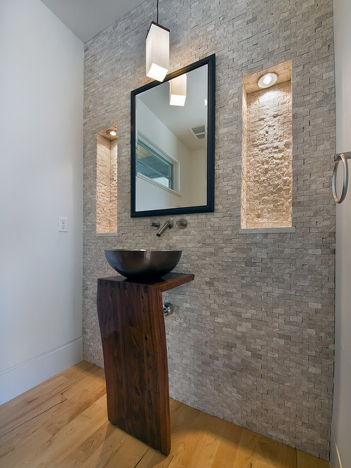 Half Bath Tile Houzz