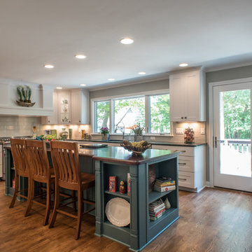 Fishers,IN Kitchen expansion and Exterior Transformation