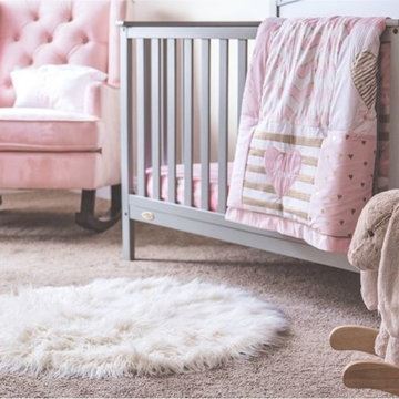 Pretty In Pink Nursery with Parisian Flair