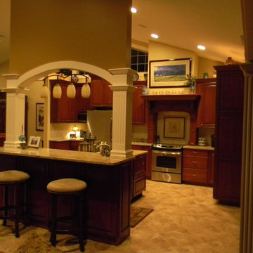 Countertops and Kitchen cabnets