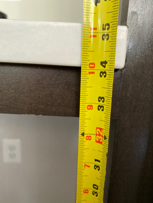 Undercounter Fridge & Counter Support