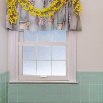Lovely Bathroom with New Double Hung Window - Renewal by Andersen New Jersey & N