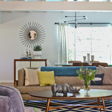 Mid Century Modern Family Room