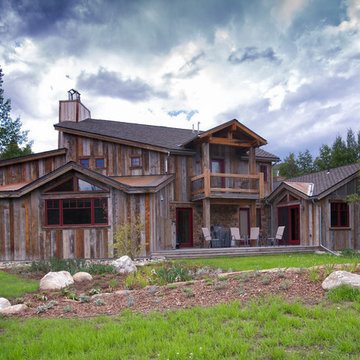 Antique Barnwood mix Siding