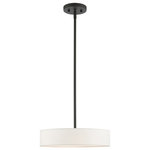 Livex Lighting - Livex Lighting 46923-04 Venlo - 14" Four Light Pendant - No. of Rods: 3  Canopy IncludedVenlo 14" Four Light Black/Brushed NickelUL: Suitable for damp locations Energy Star Qualified: n/a ADA Certified: n/a  *Number of Lights: Lamp: 4-*Wattage:40w Candelabra Base bulb(s) *Bulb Included:No *Bulb Type:Candelabra Base *Finish Type:Black/Brushed Nickel