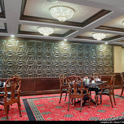 modularArts&reg; InterlockingRock&reg; Bloom&trade; PANELS - Wall Panels