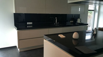 Küchenarbeitsplatte Granitplatte Nero Assoluto