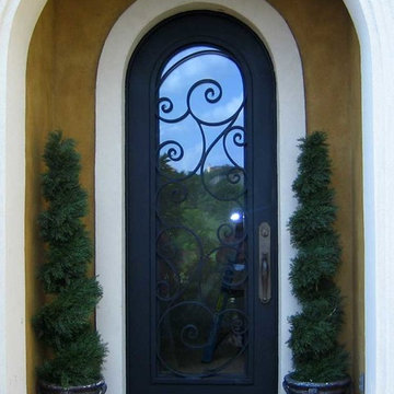Full Radius Iron Doors