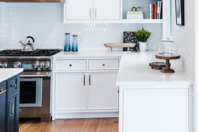 Example of a 1960s kitchen design in Columbus