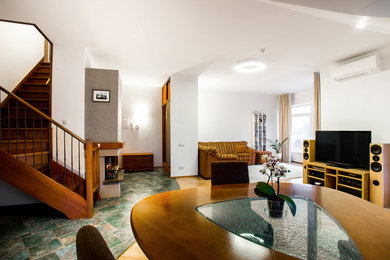 Inspiration for a large living room remodel in Other