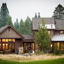 Transitional/modern farm houses