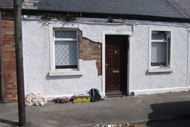 Exterior cottage renovation