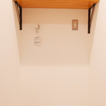 N様邸リノベーション　洗濯機置き場