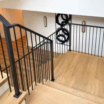 Project #155 | White Oak and Iron, Built in Place