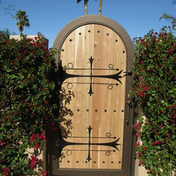Courtyard & Pedestrain Gates - Home Fencing And Gates
