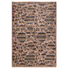 Eclectic, One-of-a-Kind Hand-Knotted Area Rug Brown, 6' 3" x 9' 0"