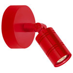 Troy RLM - LED Bullet Head Monopoint Wall Sconce, Red - RLM stands for Reflective Luminaire Manufacturer.