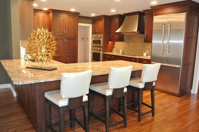 Transitional kitchen photo in Other