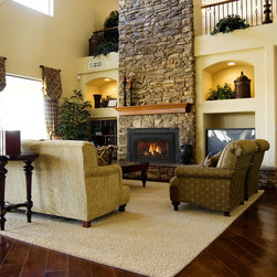 Quadra-Fire Excursion Series Gas Fireplace Inserts - Indoor Fireplaces