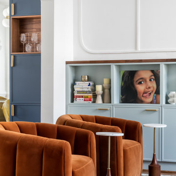 Monika & Kunj's Living/ Dining/ Breakfast Areas