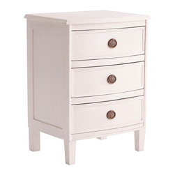 THREE-DRAWER PETITE CHEST &ndash; IVORY &ndash; NEW - Products