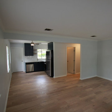 Beautiful new floors and expanded living area