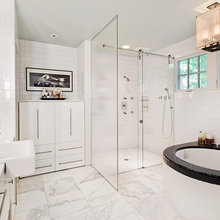 white bathroom