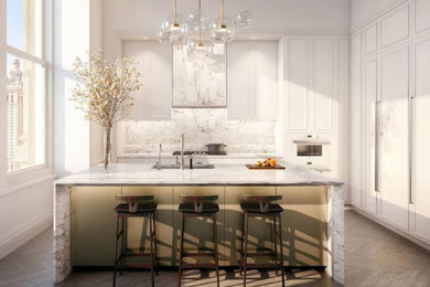 Kitchen photo in New York