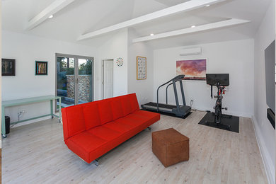 Garage - contemporary garage idea in Santa Barbara