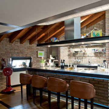 Mansarda Industrial Chic