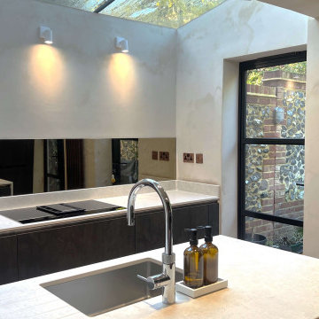 Dark Steel Kitchen in Plumstead
