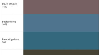 My Benjamin Moore® Color Palette
