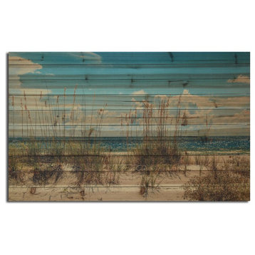 "Sand Dunes" Wall Art Photograph on Wood, 48"x30"