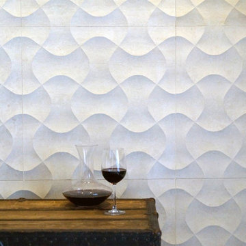 3D Carved Stone Accent Walls