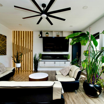 Ultra-Modern Contemporary Cashmere & Black